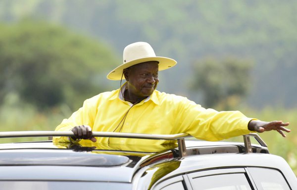 Museveni in Ruhinda