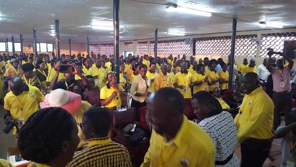 Newly Elected MPs at orientation retreat in Kyankwazi