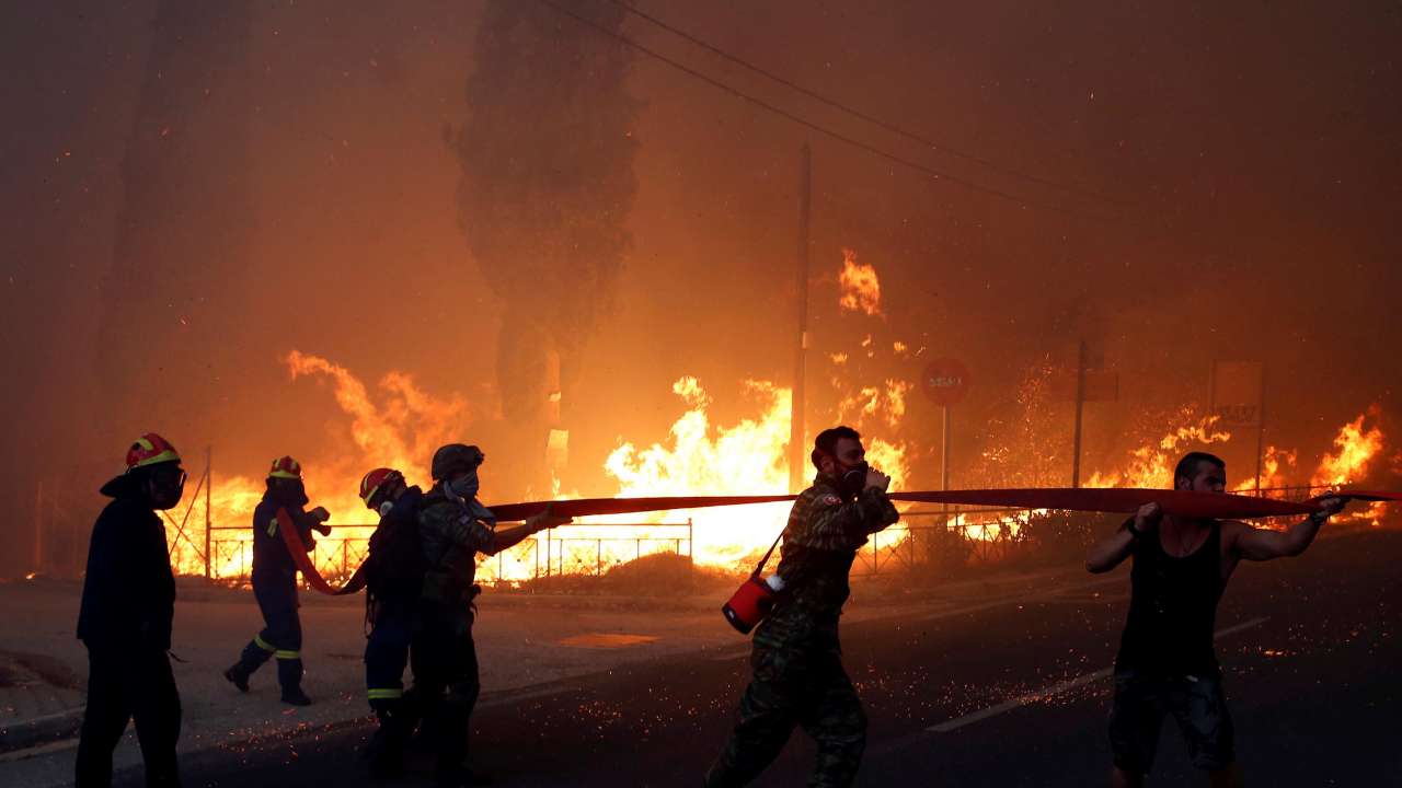 Israel offers Greece help in battling deadly wild fires