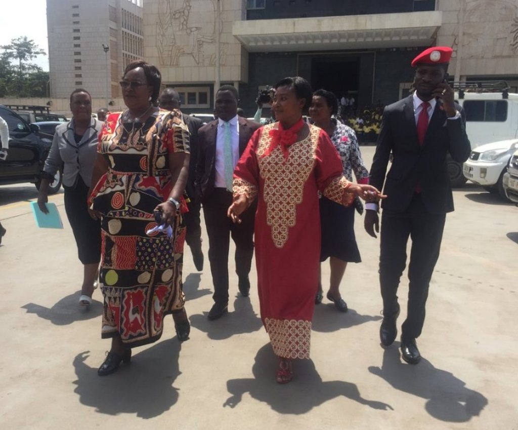 Tension as Bobi Wine reports at CPS