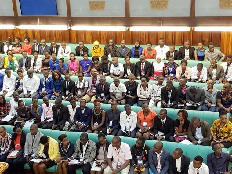 Youths decry Speaker Kadaga over sexual harassment, unemployment