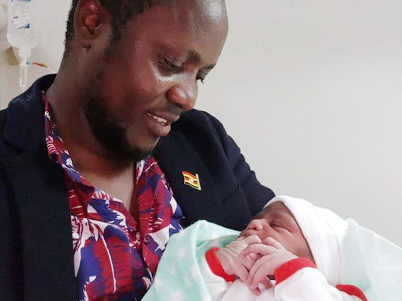 Dr. Hilderman names newly born son after Bobi Wine